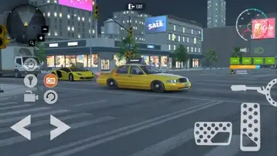 Play Taxi Driver Car Parking Game as an online game Taxi Driver Car Parking Game with UptoPlay