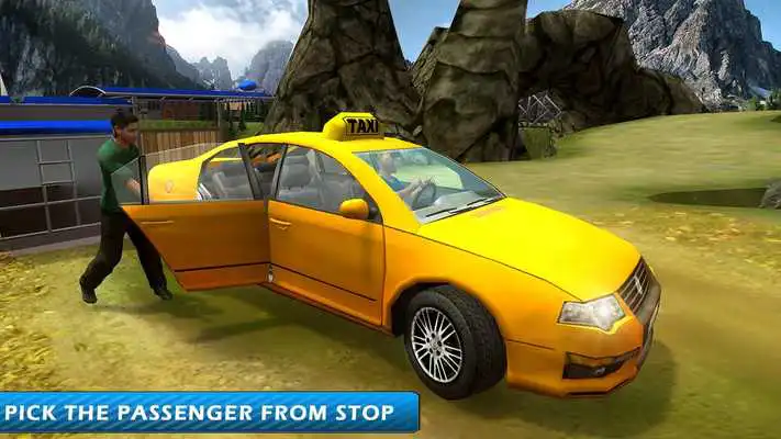 Play Taxi Driver: Hill Simulator 3D