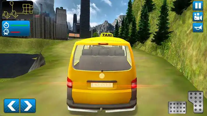 Play Taxi Driver: Hill Simulator 3D