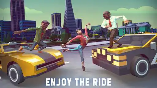 Play Taxi Driver Sims 2021 as an online game Taxi Driver Sims 2021 with UptoPlay