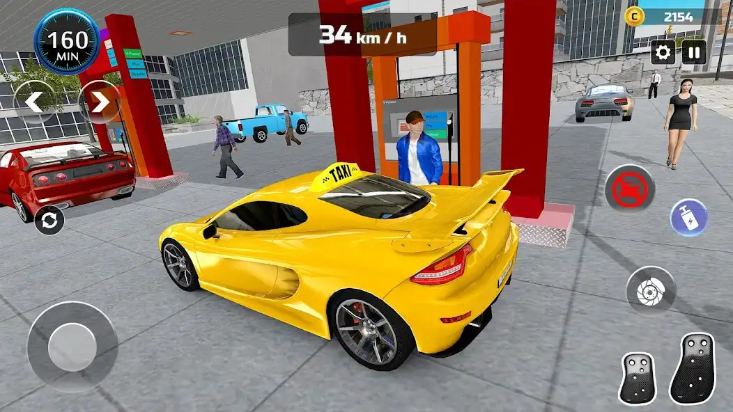 Play Taxi Game 2023 : Car Games as an online game Taxi Game 2023 : Car Games with UptoPlay