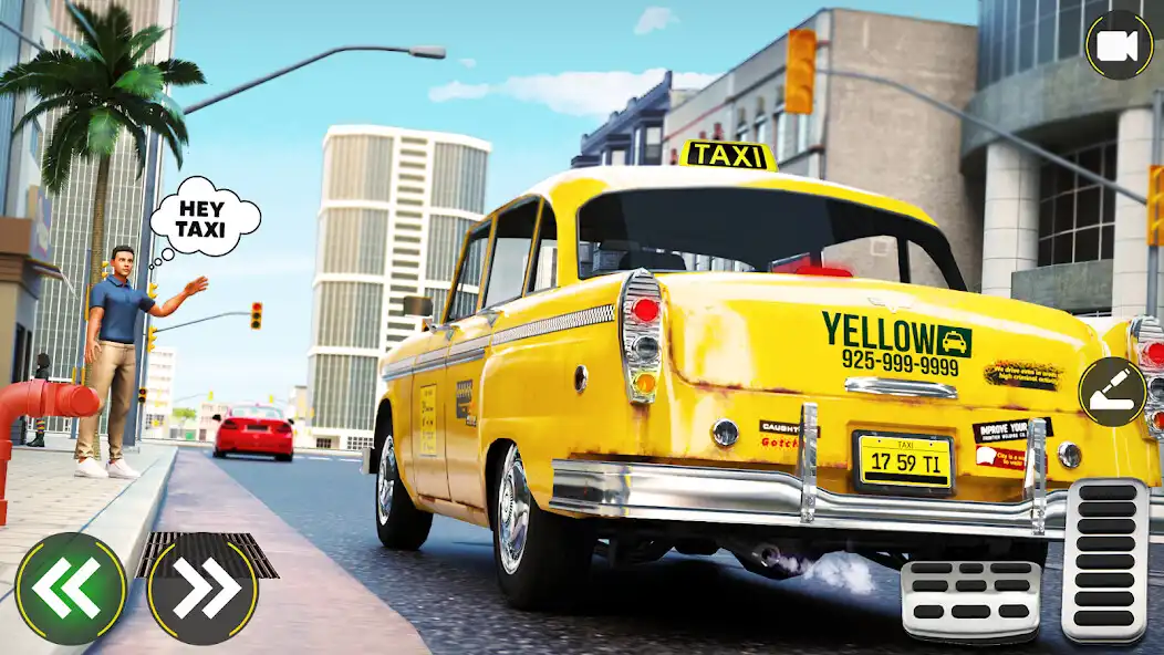 Play Taxi Game: City Taxi Simulator as an online game Taxi Game: City Taxi Simulator with UptoPlay
