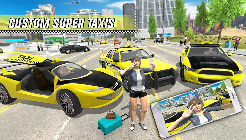 Play Taxi Game Driving Simulator
