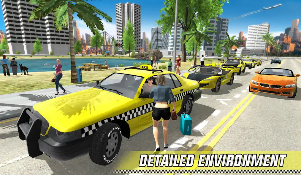 Play Taxi Game Driving Simulator