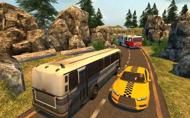 Play Taxi Game Sim Hill Station