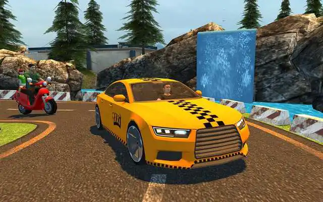 Play Taxi Game Sim Hill Station