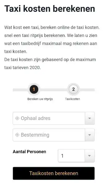 Play Taxikosten berekenen  and enjoy Taxikosten berekenen with UptoPlay
