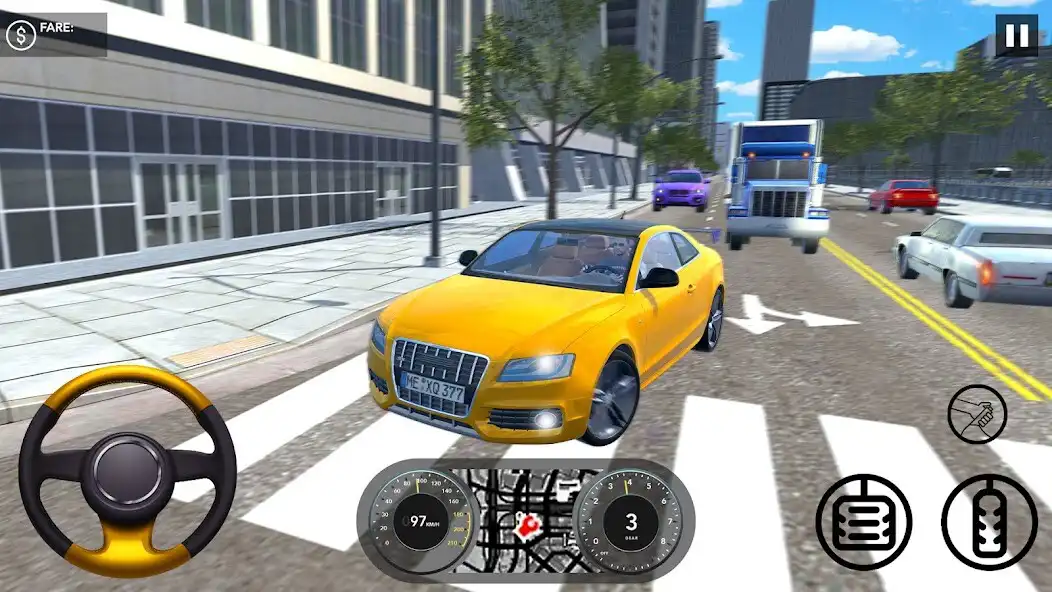 Play Taxi Mania Car Simulator Games as an online game Taxi Mania Car Simulator Games with UptoPlay