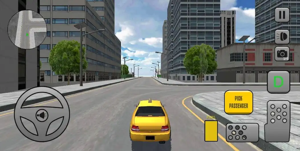 Play Taxi Sim 2021 - Simple  Easy  and enjoy Taxi Sim 2021 - Simple  Easy with UptoPlay