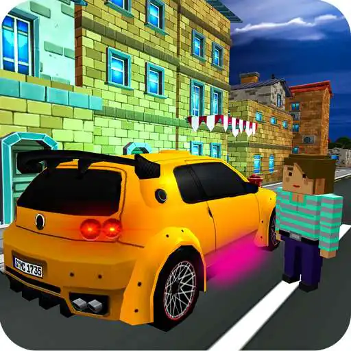 Free play online Taxi Simulator: Blocky Taxi Game APK