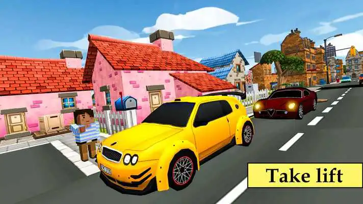 Play Taxi Simulator: Blocky Taxi Game Play Taxi Simulator: Blocky Taxi Game