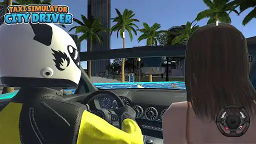 Play Taxi Simulator City Driver as an online game Taxi Simulator City Driver with UptoPlay
