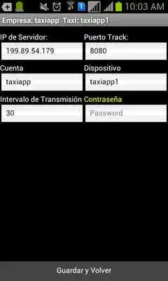 Play TaxiStatus para OpenGTS