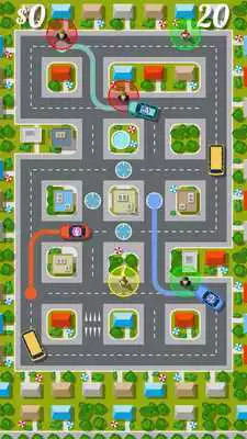 Play Taxi Traffic Control