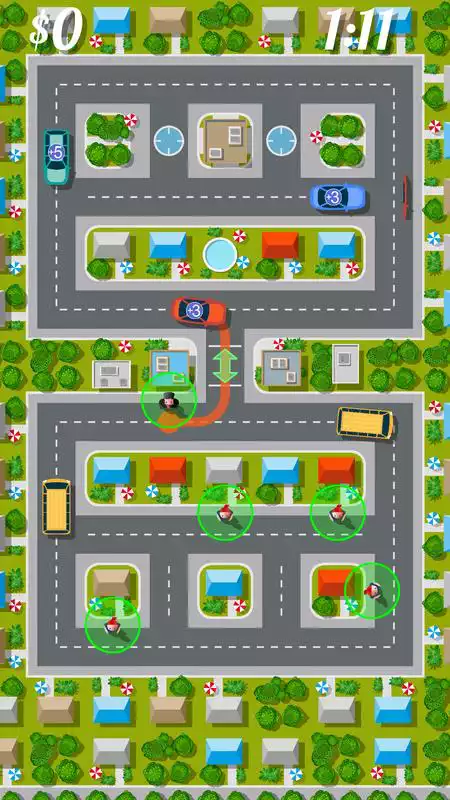 Play Taxi Traffic Control