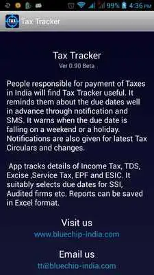 Play Tax Tracker