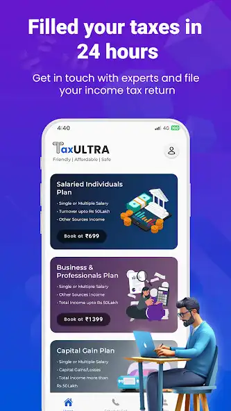 Play TaxUltra - Income Tax Filing  and enjoy TaxUltra - Income Tax Filing with UptoPlay