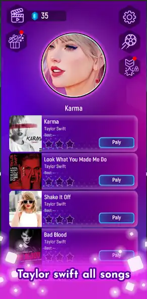 Play Taylor Swift - Tiles Hop  and enjoy Taylor Swift - Tiles Hop with UptoPlay
