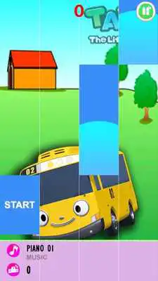Play Tayo : Tap Magic Piano Tile