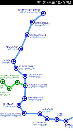 Play APK Tbilisi Metro Map  and enjoy Tbilisi Metro Map with UptoPlay map.metro.Tbilisi.Metro