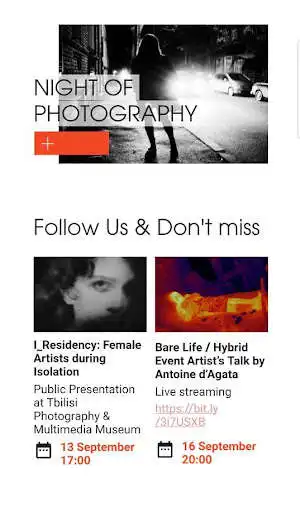 Play Tbilisi Photo Festival 2020 as an online game Tbilisi Photo Festival 2020 with UptoPlay