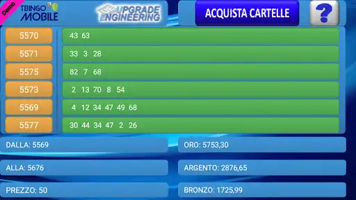 Play TBingo Mobile Demo  and enjoy TBingo Mobile Demo with UptoPlay