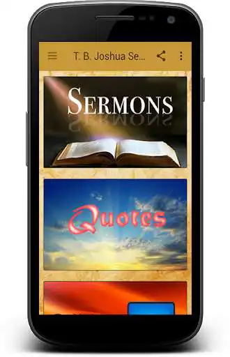 Play T. B. Joshua Sermons & Quotes Free  and enjoy T. B. Joshua Sermons & Quotes Free with UptoPlay