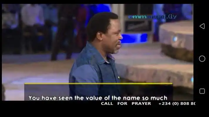 Play TB JOSHUA TV HOLY BIBLE Play TB JOSHUA TV HOLY BIBLE