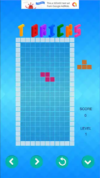 Play T Bricks as an online game T Bricks with UptoPlay