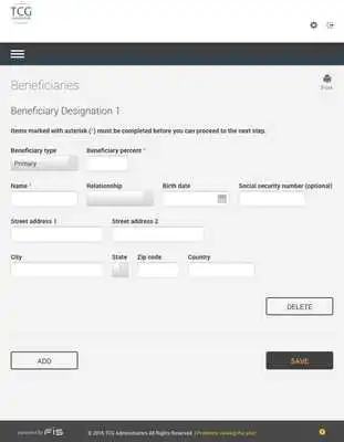 Play TCG Group Retirement