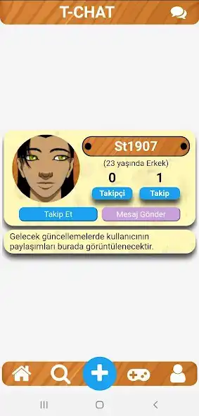 Play T-Chat (Friendship And Chat) as an online game T-Chat (Friendship And Chat) with UptoPlay