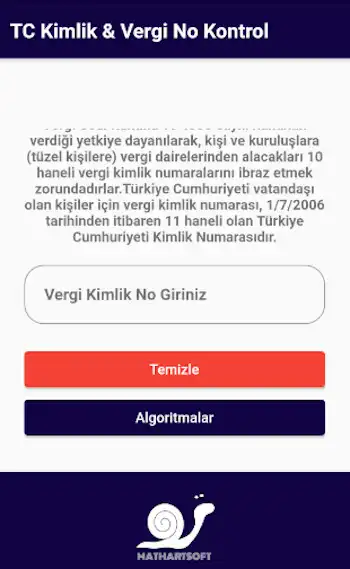 Play TC Kimlik ve Vergi No Kontrol as an online game TC Kimlik ve Vergi No Kontrol with UptoPlay