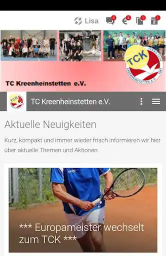 Play TC Kreenheinstetten e.V.  and enjoy TC Kreenheinstetten e.V. with UptoPlay