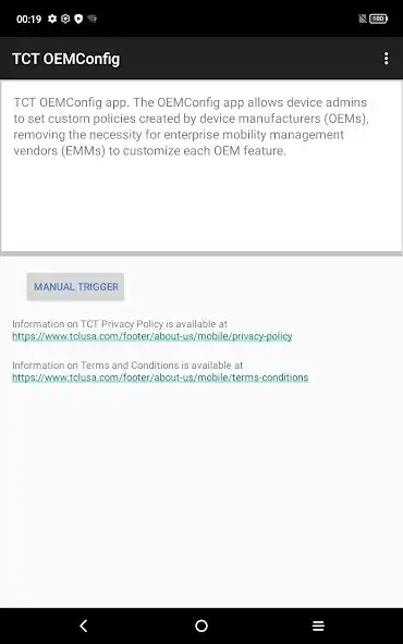 Play TCL OEMConfig as an online game TCL OEMConfig with UptoPlay