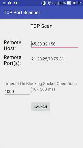 Play TCP Port Scanner as an online game TCP Port Scanner with UptoPlay