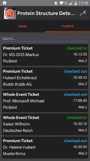Play TC Tool Ticket Scanner