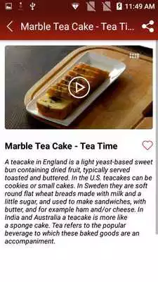Play Tea Cake Recipe