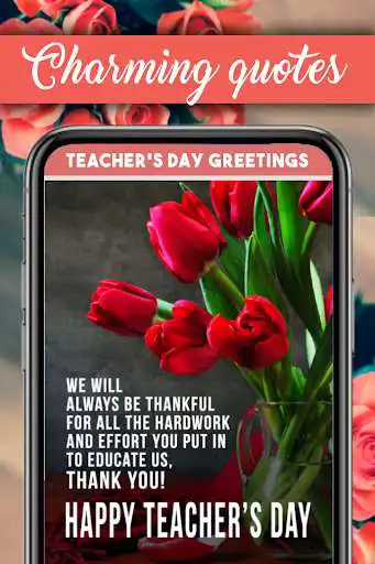 Play Teacher Day Greeting Cards as an online game Teacher Day Greeting Cards with UptoPlay