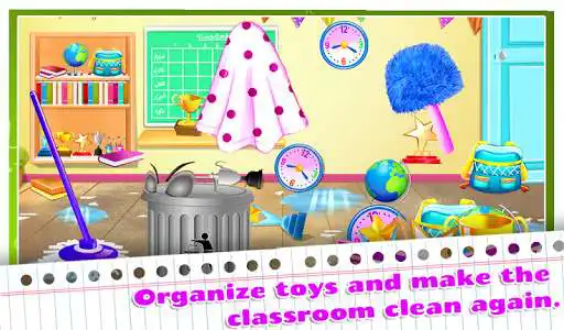 Play Teacher Madness - Classroom Fun Games for Girls as an online game Teacher Madness - Classroom Fun Games for Girls with UptoPlay