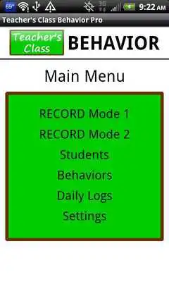 Play Teachers Class BEHAVIOR FREE