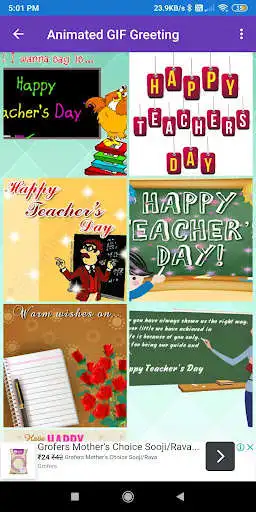 Play Teachers Day: Greeting, Photo Frames, GIF Quotes  and enjoy Teachers Day: Greeting, Photo Frames, GIF Quotes with UptoPlay