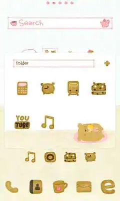 Play Tea girl dodol launcher theme