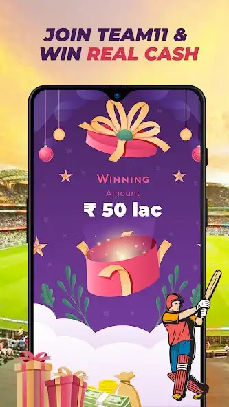 Play Team11 : Fantasy Cricket App  and enjoy Team11 : Fantasy Cricket App with UptoPlay
