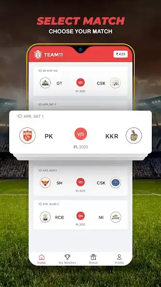 Play Team11 : Fantasy Cricket App as an online game Team11 : Fantasy Cricket App with UptoPlay