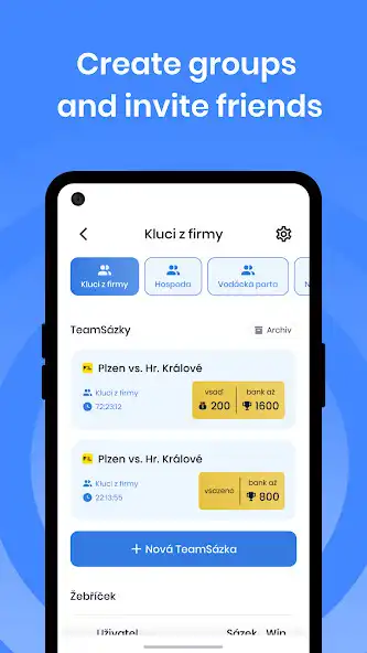 Play TeamBets as an online game TeamBets with UptoPlay