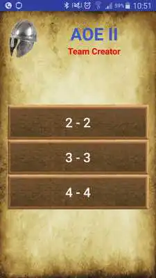 Play Team Creator for AOE