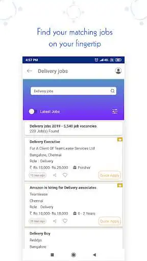 Play TeamLease Jobs Search as an online game TeamLease Jobs Search with UptoPlay