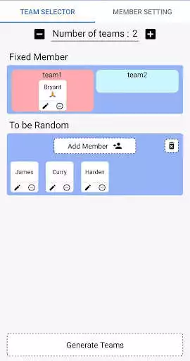 Play Team Maker  and enjoy Team Maker with UptoPlay