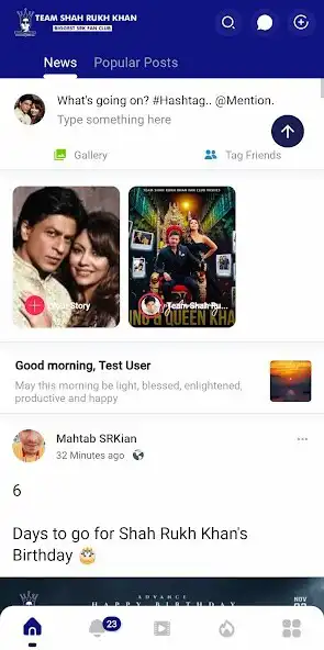 Play Team Shah Rukh Khan Social  and enjoy Team Shah Rukh Khan Social with UptoPlay