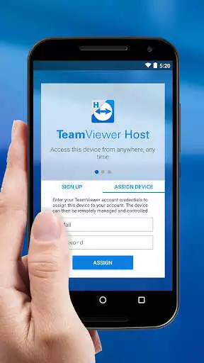 Play TeamViewer Host